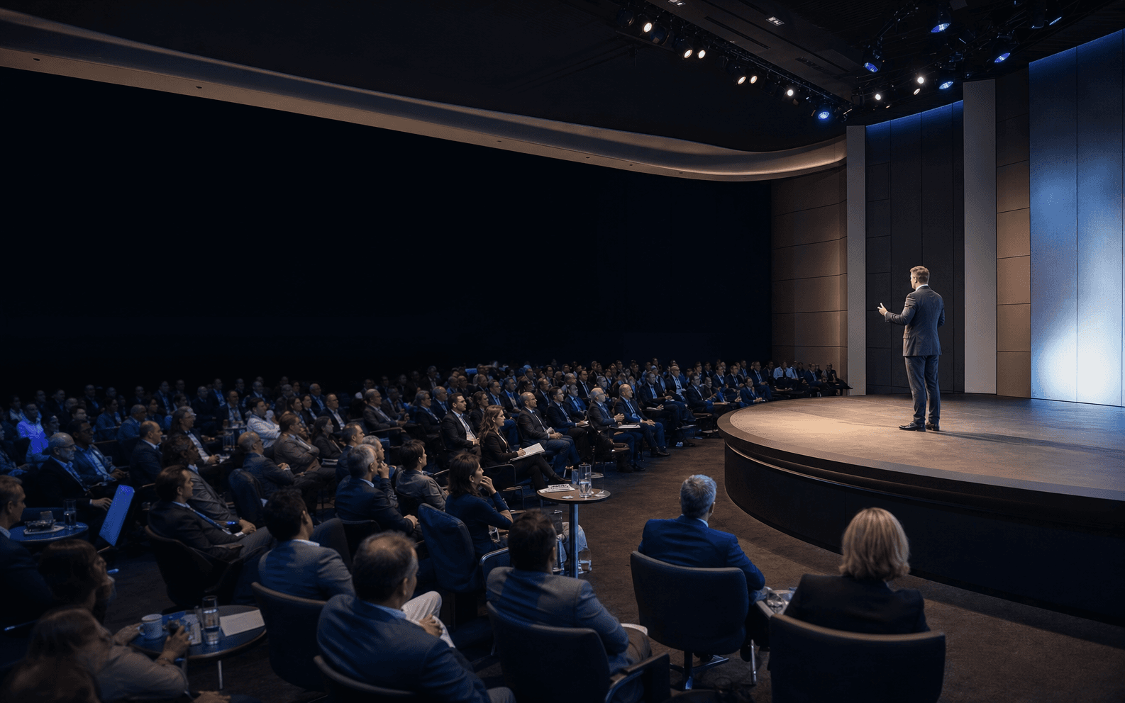 Executive Summit invitation template preview
